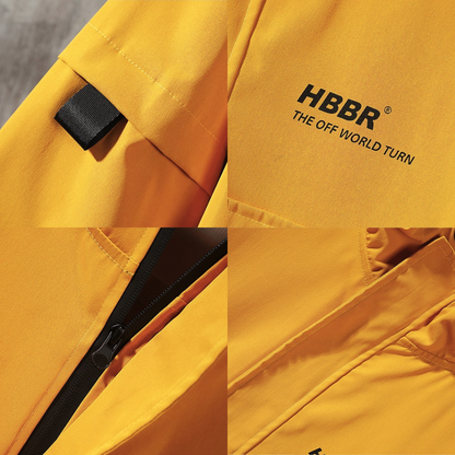 CORTAVIENTOS HBBR YELLOW/BLACK - Wolfie™