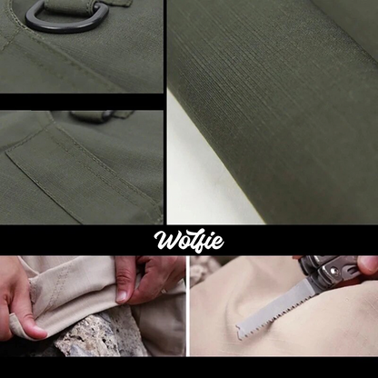 PANTALONES CARGO TACTICOS IMPERMEABLES - Wolfie