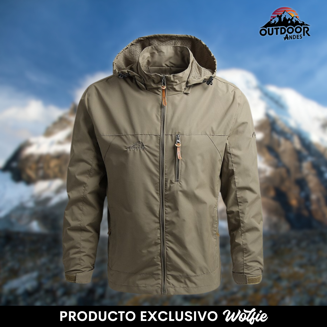 CHAQUETA IMPERMEABLE OutdoorAndes™ By Wolfie