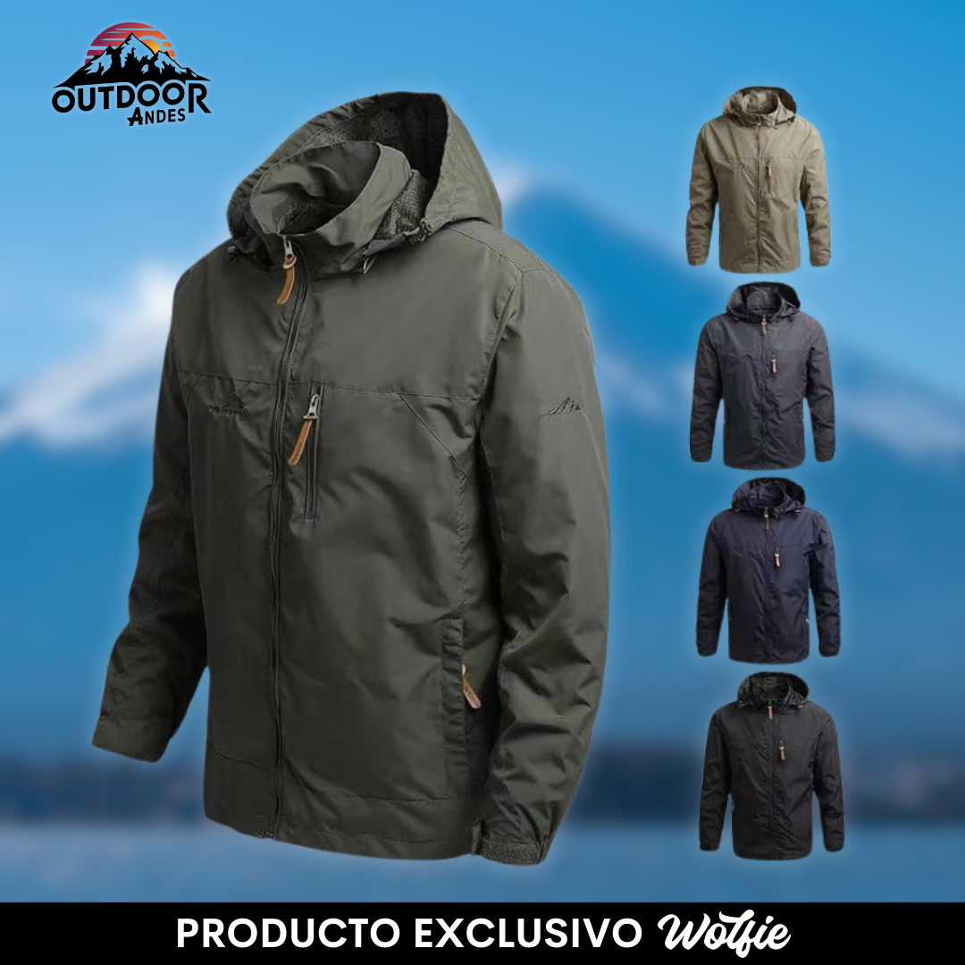 CHAQUETA IMPERMEABLE OutdoorAndes™ By Wolfie